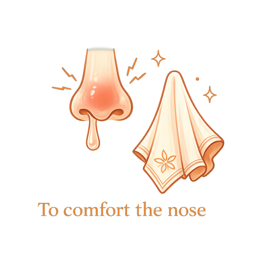 To comfort the nose